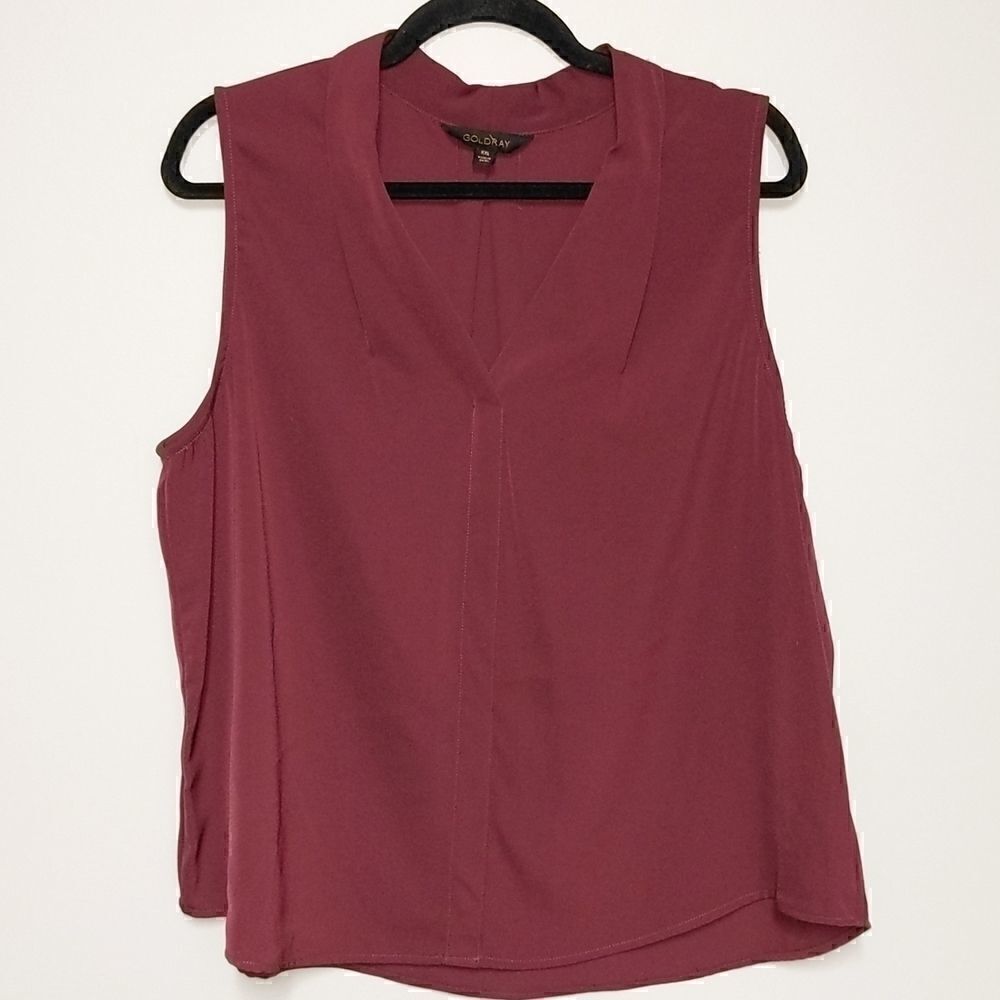 NWOT Goldray Sleeveless Blouse  